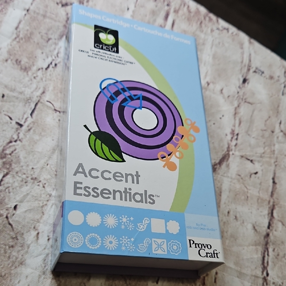 Cricut‎ Shape Cartridge Accent Essentials